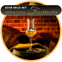 Grand Cru Fränkische Mirabelle sehr fruchtig & weich 40% Vol. Schnaps Obstler Spirituose Mirabellenschnaps