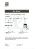 Absinth Skull Totenkopf grün 0,5L Testurteil SEHR GUT(1,4) Maximal erlaubter Thujongehalt 35mg/L 55% Vol