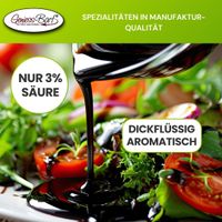 Balsamico Creme Granatapfel 3% Säure mit original Crema di Aceto Balsamico di Modena IGP.
