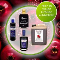 Balsamico Creme Granatapfel 3% Säure mit original Crema di Aceto Balsamico di Modena IGP.