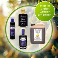 Balsamico Creme Birne 3% Säure mit original Crema di Aceto Balsamico di Modena IGP.