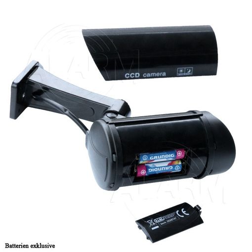 2 x Kameraattrappe CCD Grundig SCHWARZ # 07962