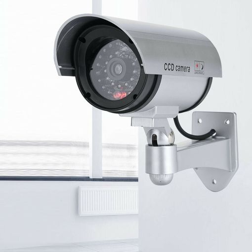 3 x CCD Überwachungskamera-Attrappe GRUNDIG Security # 111