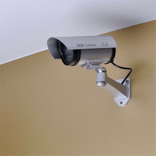 3 x CCD Überwachungskamera-Attrappe GRUNDIG Security # 111