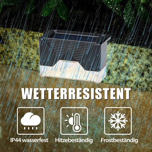 4 x GRUNDIG Solarlampe Licht-Sensor für den Außeneinsatz # 1211