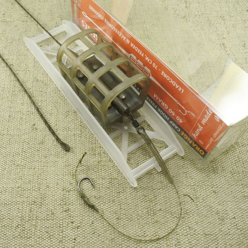 FEEDER CAGE InLine Grundmontage Karpfen Futterkorb Montage Angelmontage