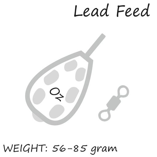 Lead Feed In Line Blei Futterkorb In Einem Spare Inserts Swivels Wirbel 5 10 Stuck Dl1 Alarmpro De