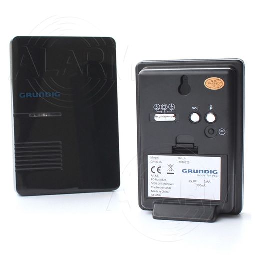 FUNK-Türglocke GRUNDIG Batteriebetrieb 1 Empfänger # 48575