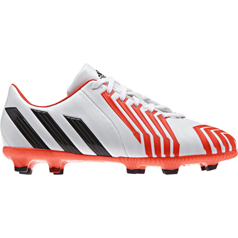 adidas Predator Absolado Instinct FG J weißschwarzrot adidas Predator Absolado Instinct FG J Kinder Schuhe weiß