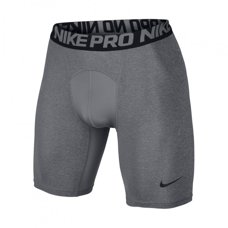 Nike Pro Combat Compression 6'' six inch Short grauschwarz Nike Pro Combat Compression 6'' six inch Short grauschwarz