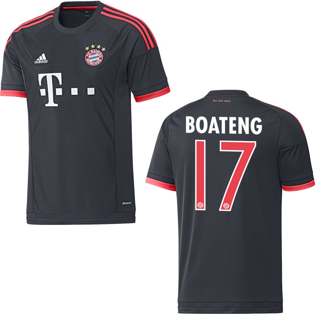 adidas FC Bayern München Trikot UCL mit Flock 20152016 dunkelblau pink adidas FC Bayern München Trikot UCL mit Flock 20152016 dunkelblau pink