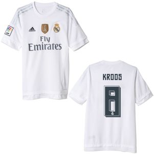 Flocage Officiel Real Madrid 2015/2016 - Toni Kroos - Dom - Neuf Avec étiquettes