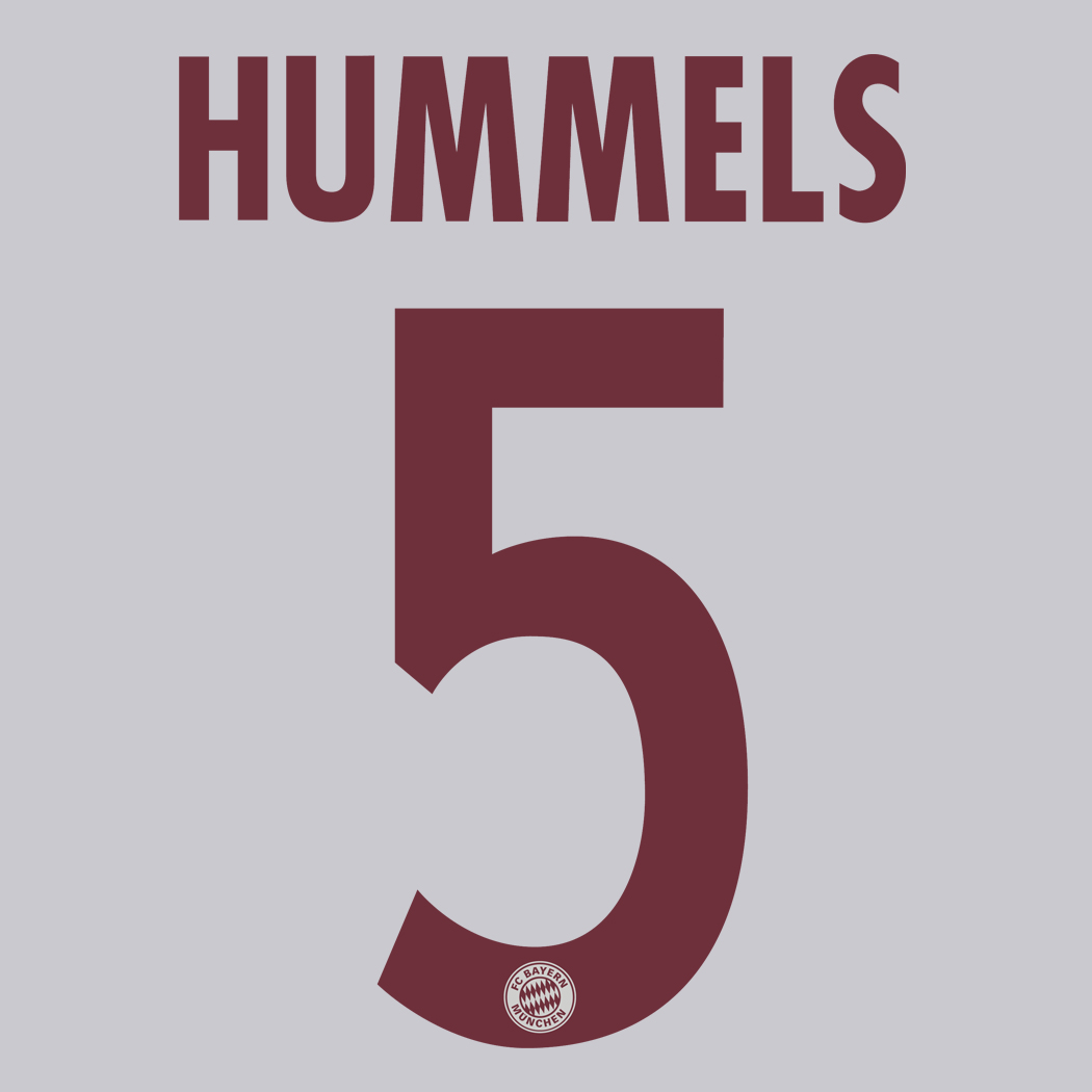 FC Bayern München Flock für Champions League Trikot 2016 ...