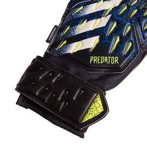 adidas Kinder Predator 20 Match Fingersave Torwarthandschuhe schwarz/blau  GK3520 | eBay.de