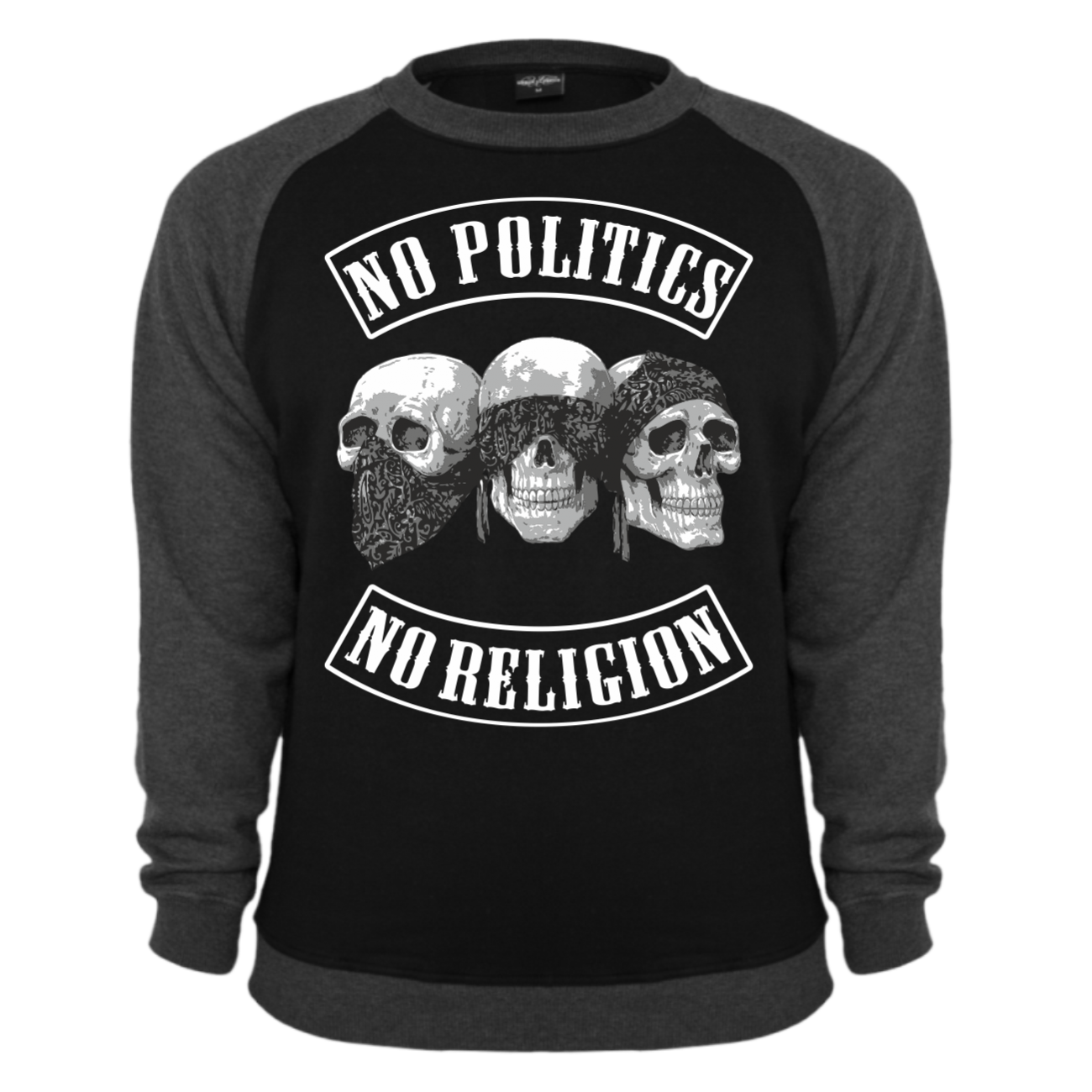 Spass Kostet Männer Sweatshirt No Politics No Religion