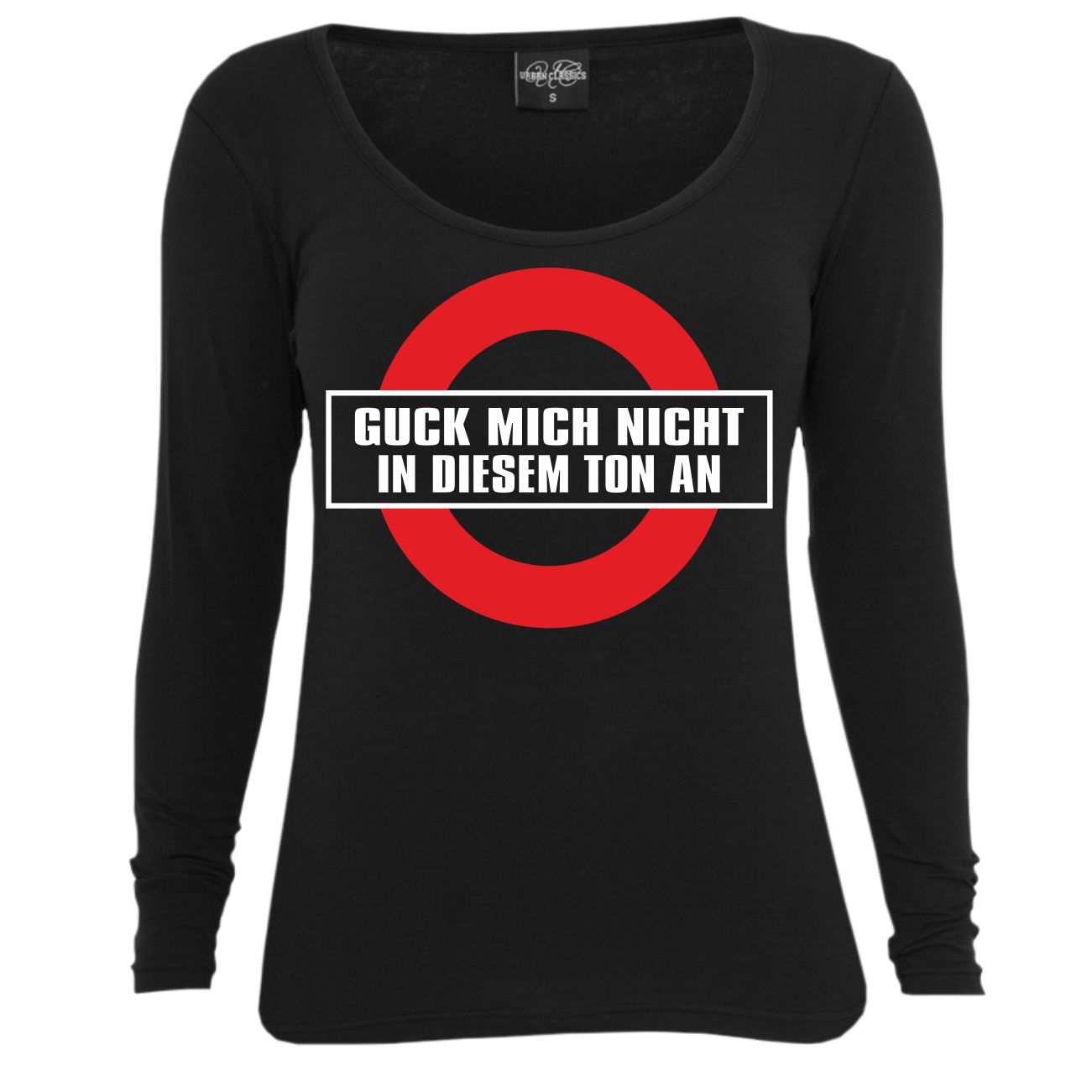 Guck Mich Nicht In Diesem Ton An! · Unisex Premium Bio T-Shirt