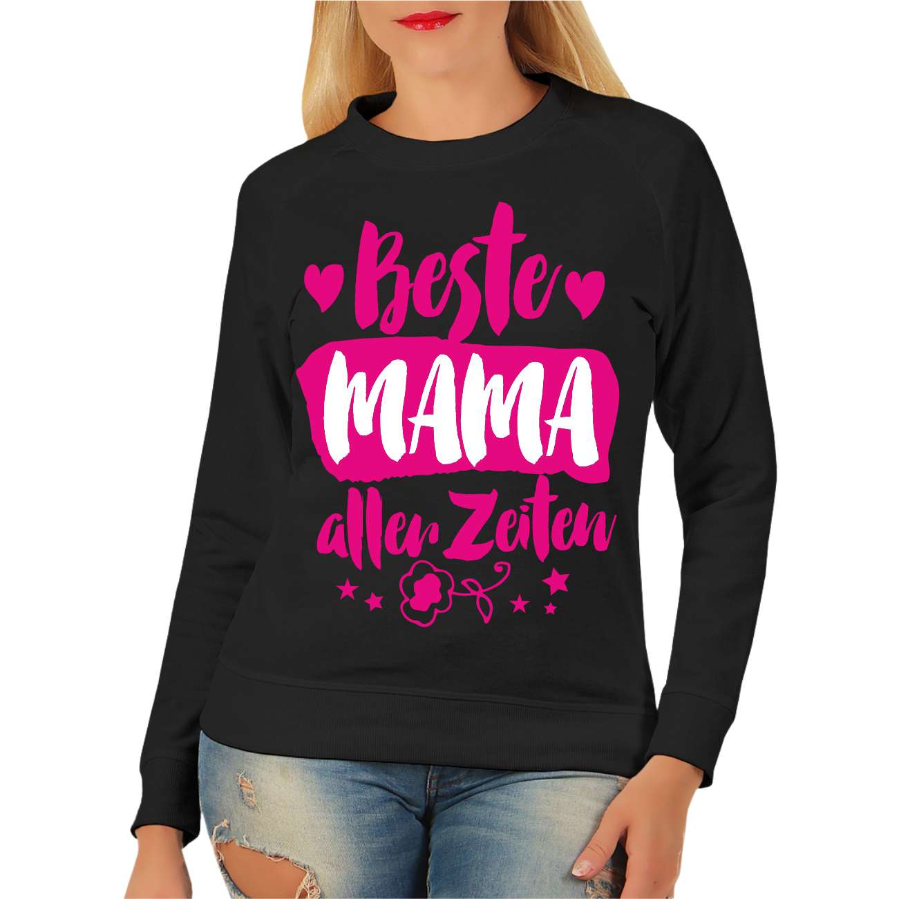 Spass Kostet Frauen Sweatshirt Beste Mama aller Zeiten