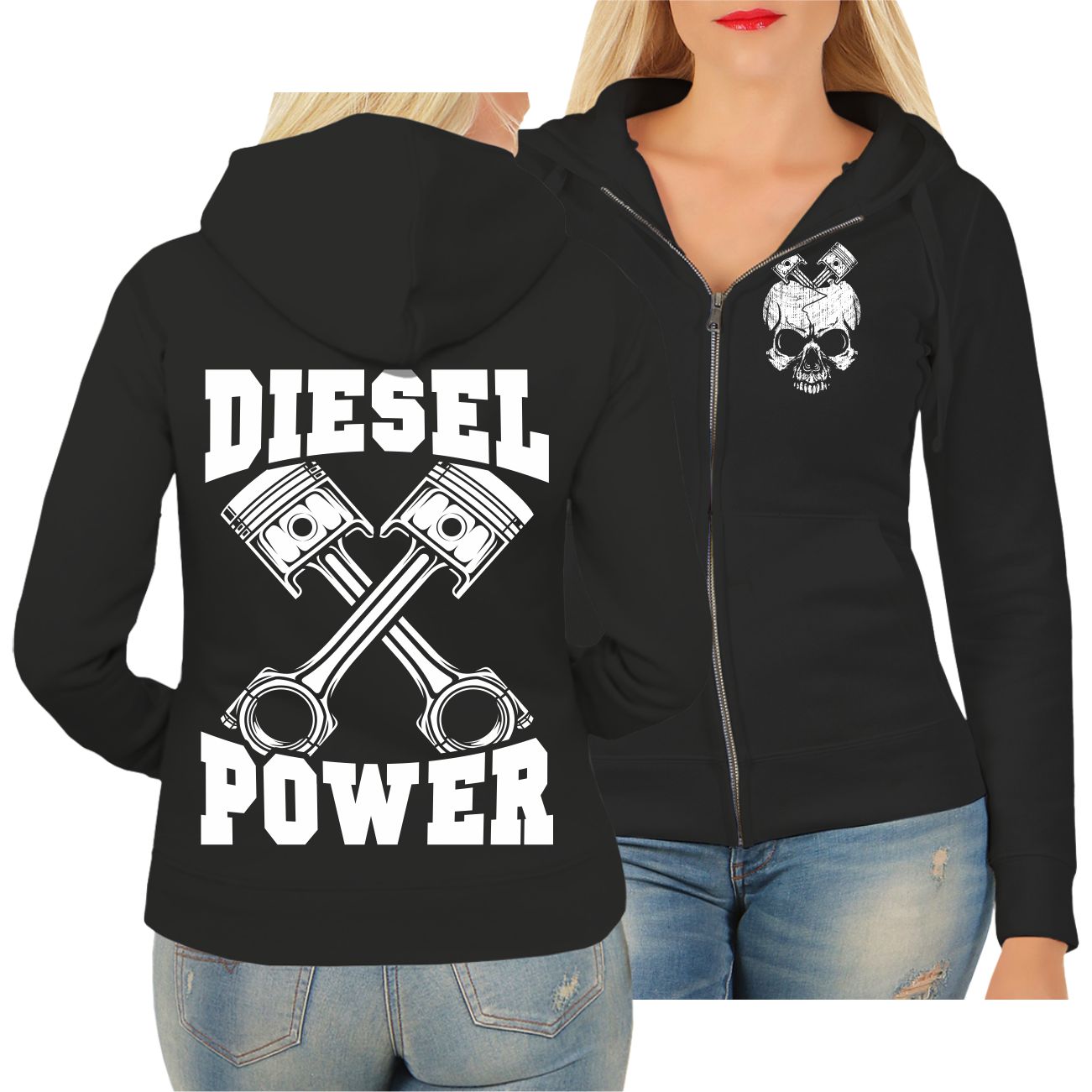 Spass Kostet Frauen Kapujacke Diesel Power