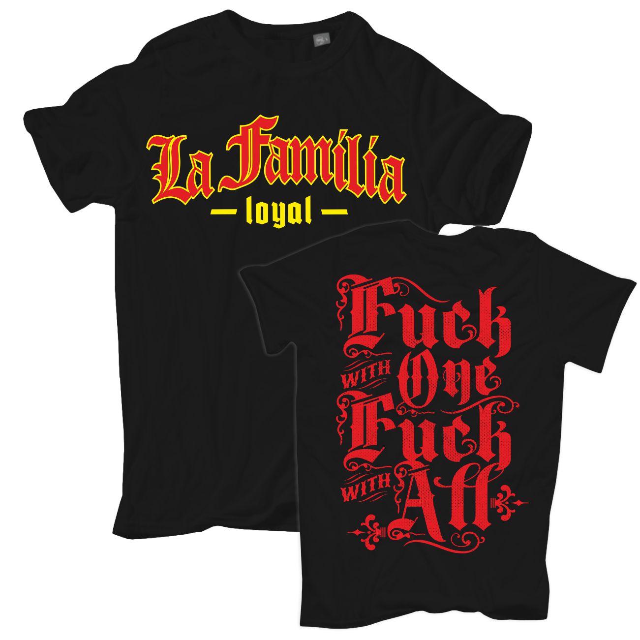Männer T-Shirt La Familia FCK Nicht ohne mein Team S - 10XL | TShirt ...