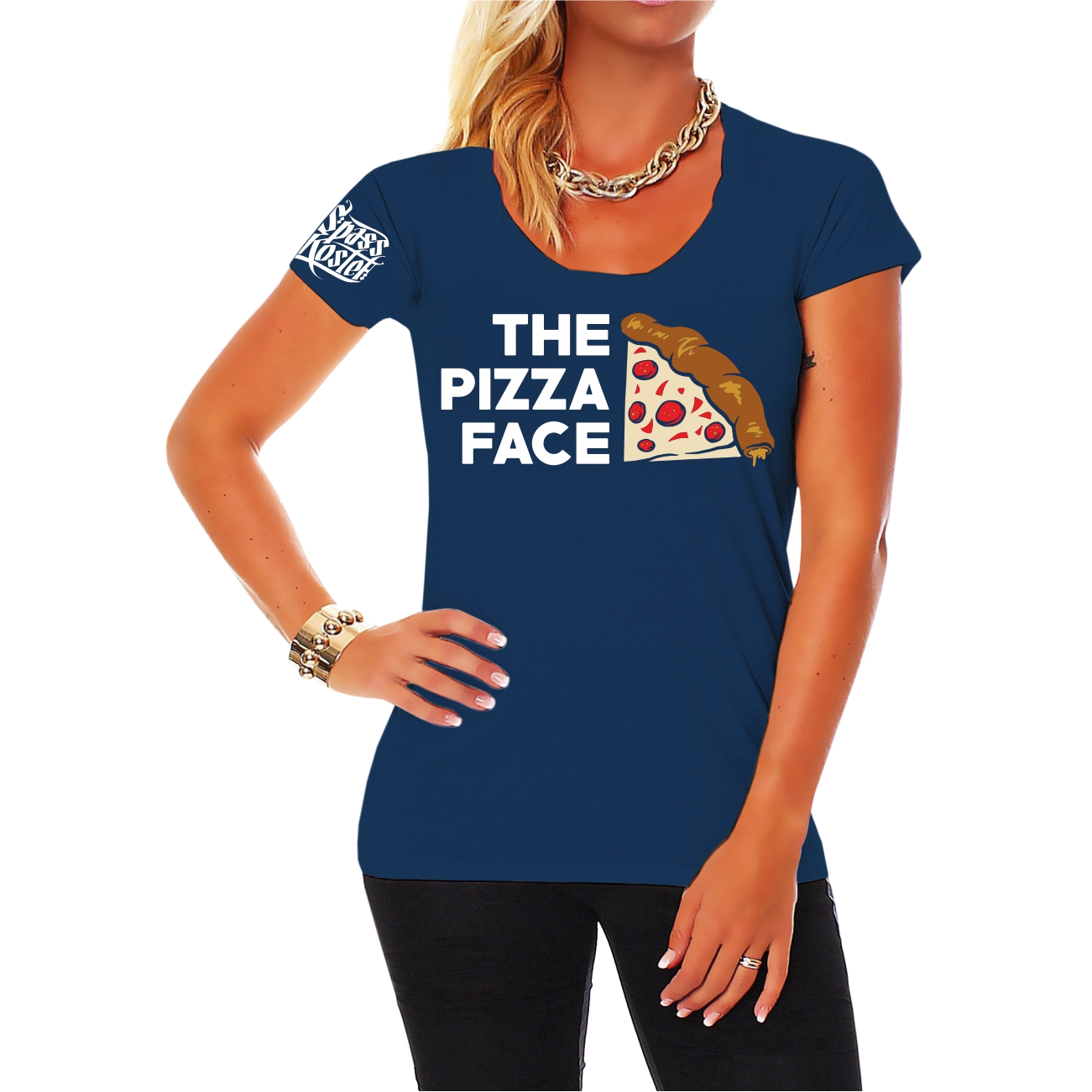 Spass Kostet Frauen Shirt The Pizza Face