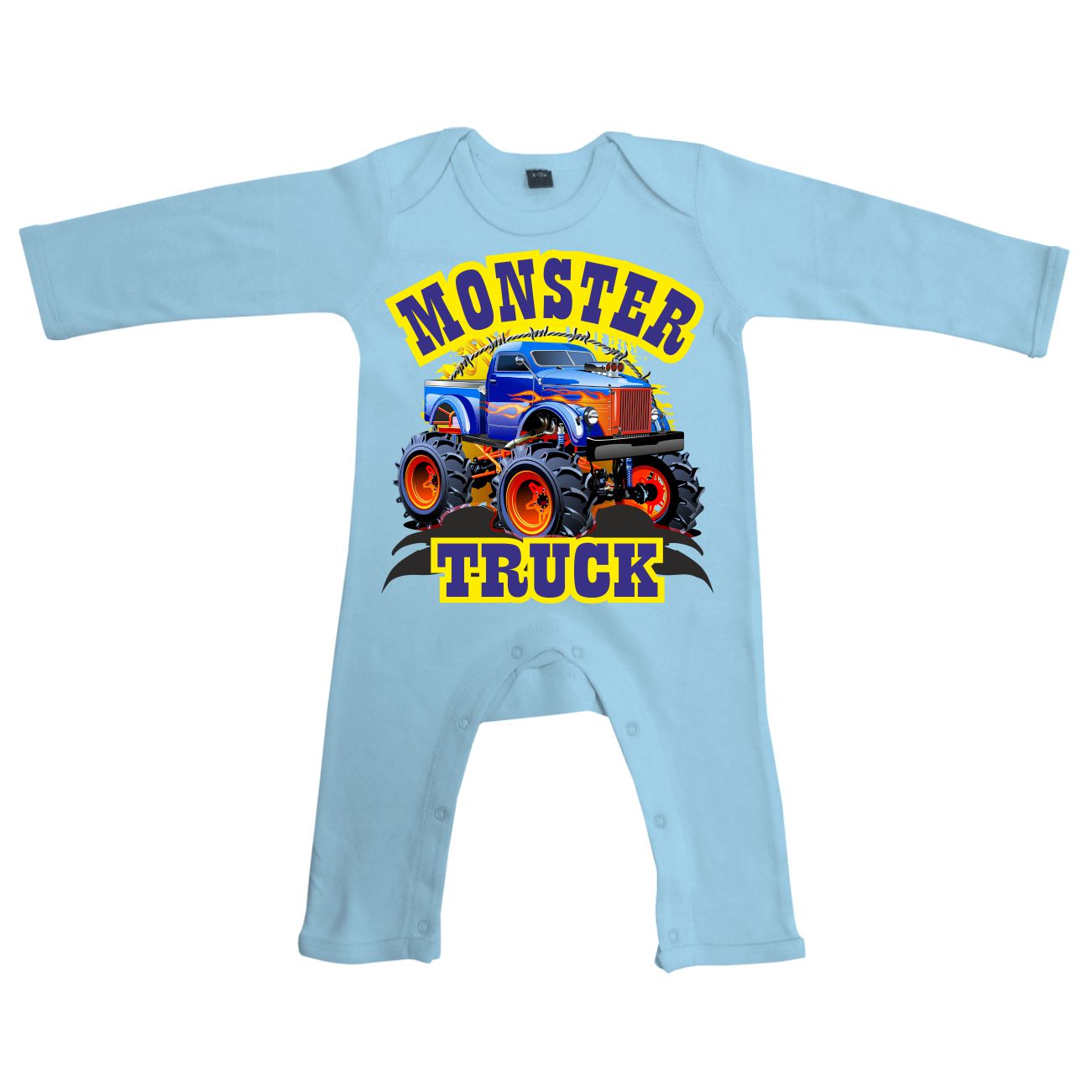 Spass Kostet Baby Body Strampler lang Sprüche Monster Truck