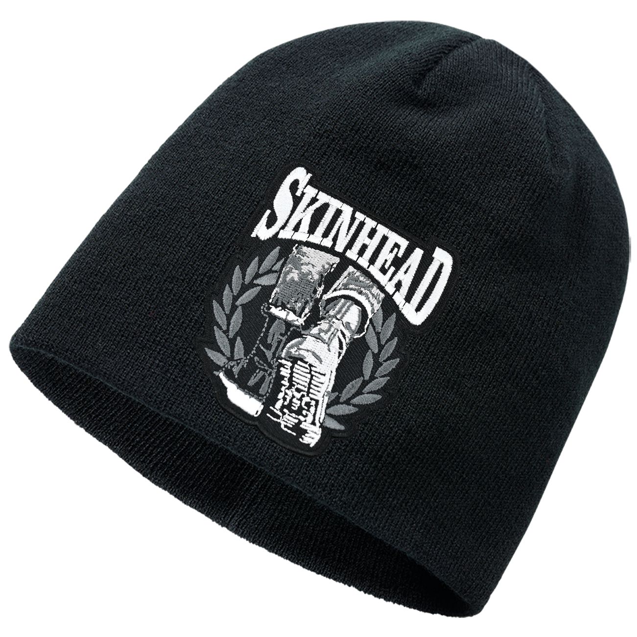 Spass Kostet Beanie mit Aufnäher Skinhead - a way of life