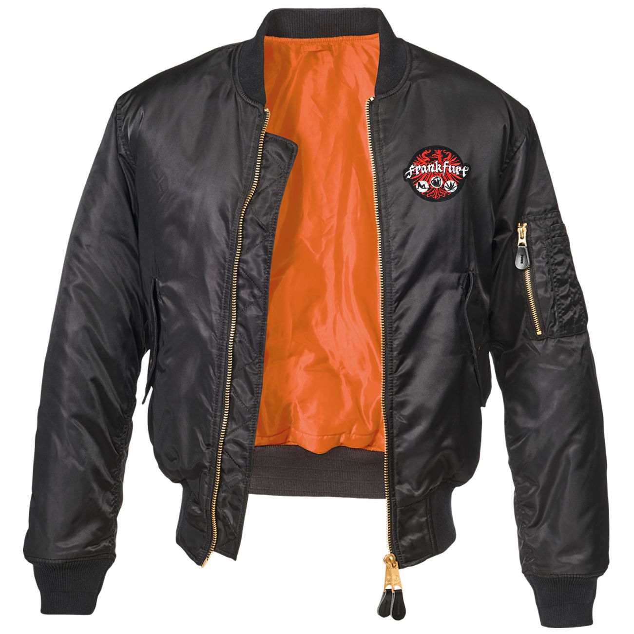 Bomberjacke Pilotenjacke Frankfurt Redlight plentyShop LTS