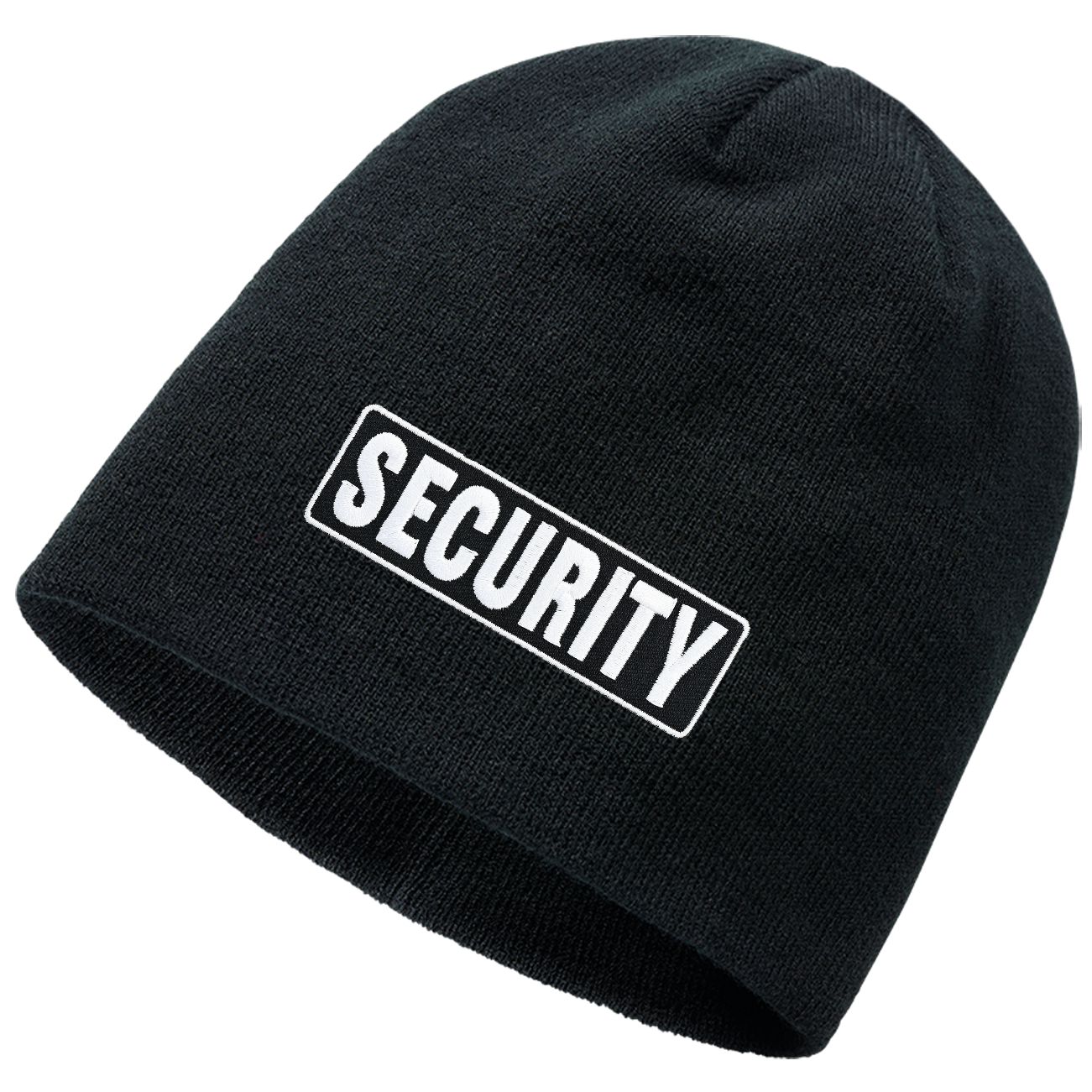 Spass Kostet Beanie mit Aufnäher SECURITY