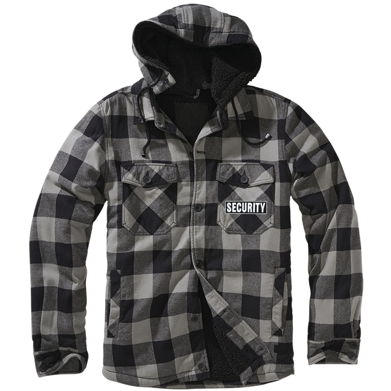 Spass Kostet Lumberjacket mit Kapuze und Fell SECURITY