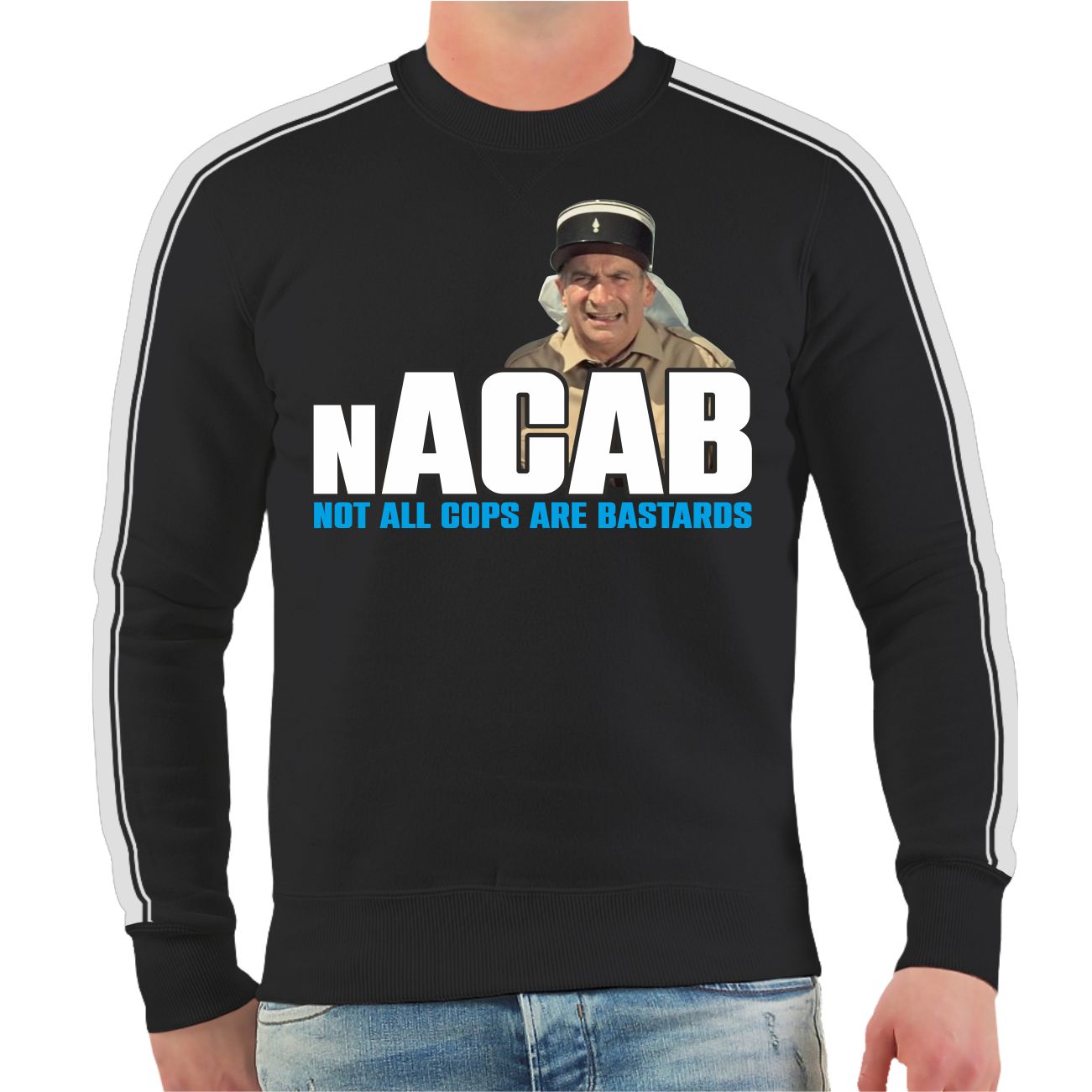 Spass Kostet Männer Sweatshirt NACAB Not all Cops