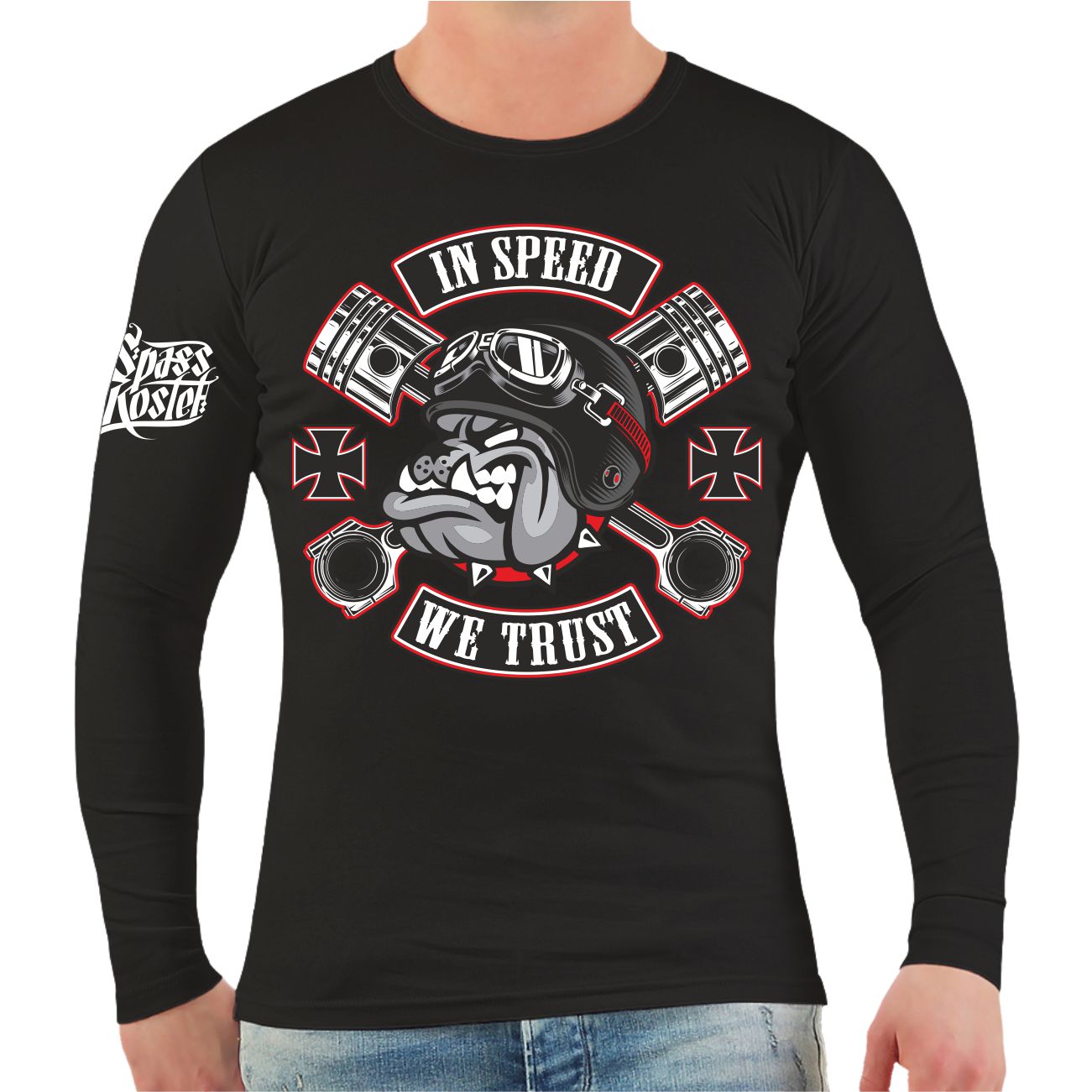 Spass Kostet Männer Longsleeve In Speed we Trust