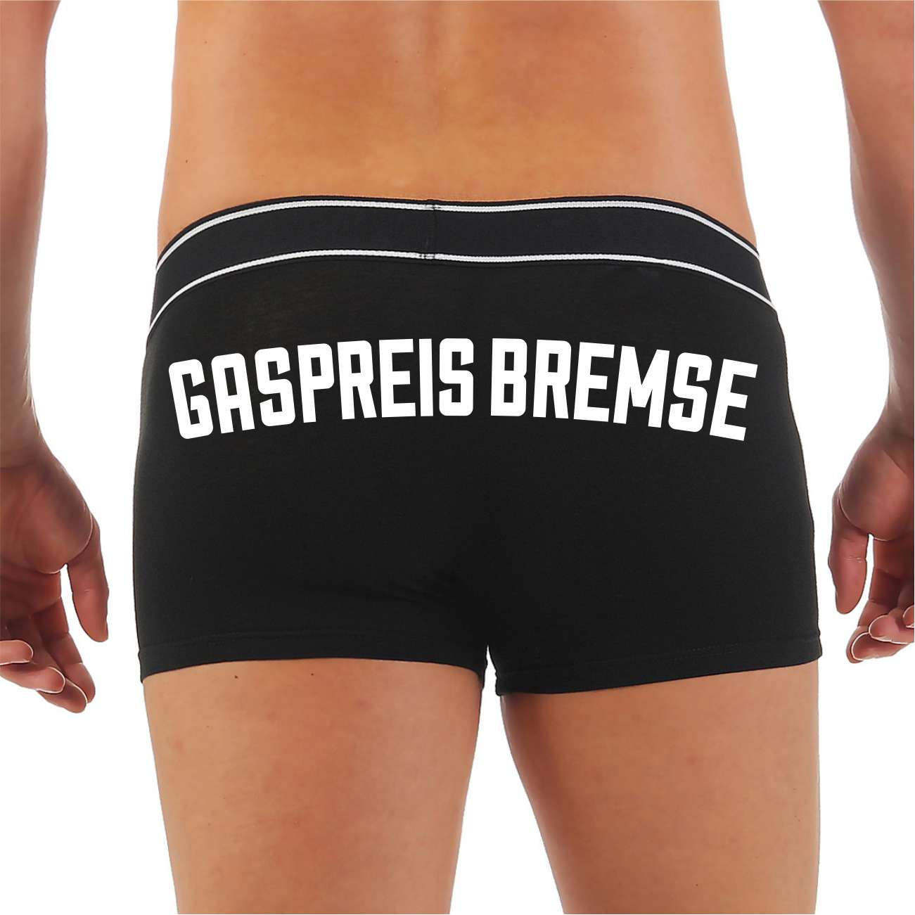 Männer Boxershort Gaspreisbremse TShirt Shop Witzig Hart Sexy