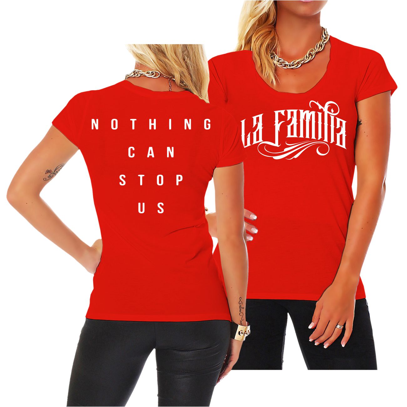 Aufkleber La Familia FCK LOGO | TShirt Shop - Witzig Hart Sexy Einzigartig - Foto 2