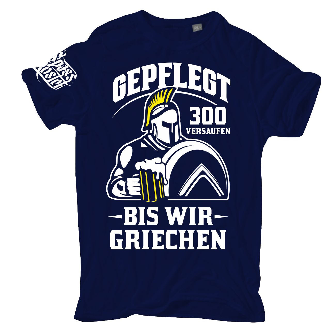 Spass Kostet Männer T-Shirt Gepflegt 300 versaufen bis wir GRIECHEN S bis XXL