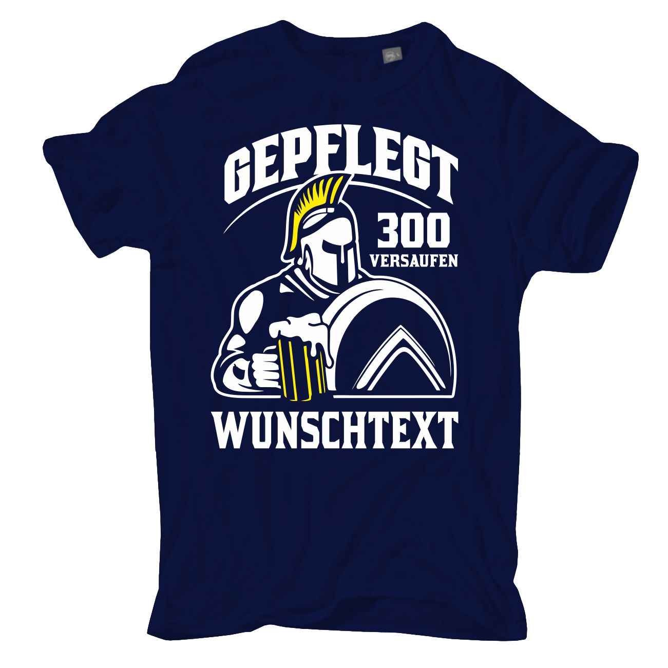 Spass Kostet Männer T-Shirt WUNSCHTEXT Gepflegt 300 versaufen bis wir GRIECHEN S bis XXL