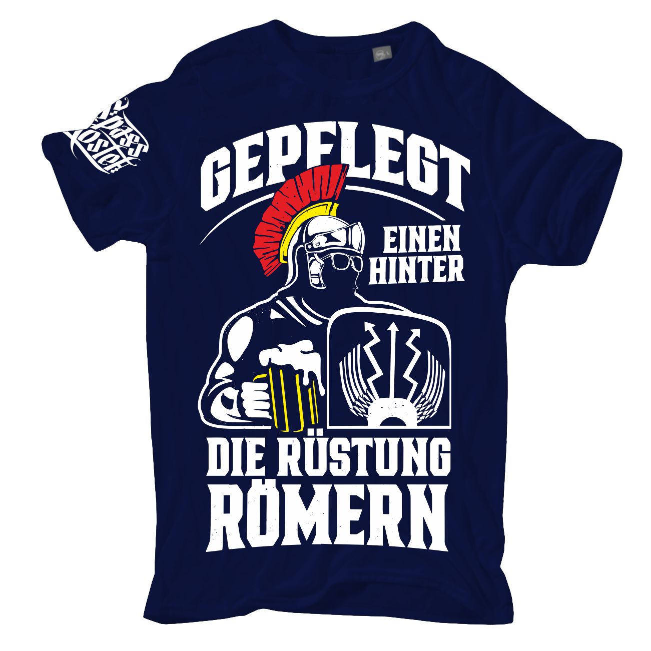 Spass Kostet Übergrößen Männer T-Shirt Gepflegt einen hinter die Rüstung Römern 3XL bis 8XL