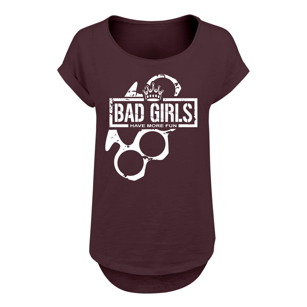 Spass Kostet Frauen Long Slub T-Shirt Bad Girls do it better hardcore lifestyle