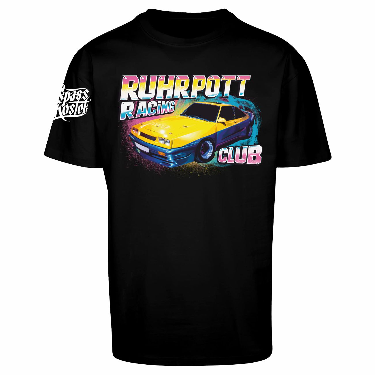 Spass Kostet Männer OVERSIZE T-Shirt Ruhrpott Racing Club S bis 5XL