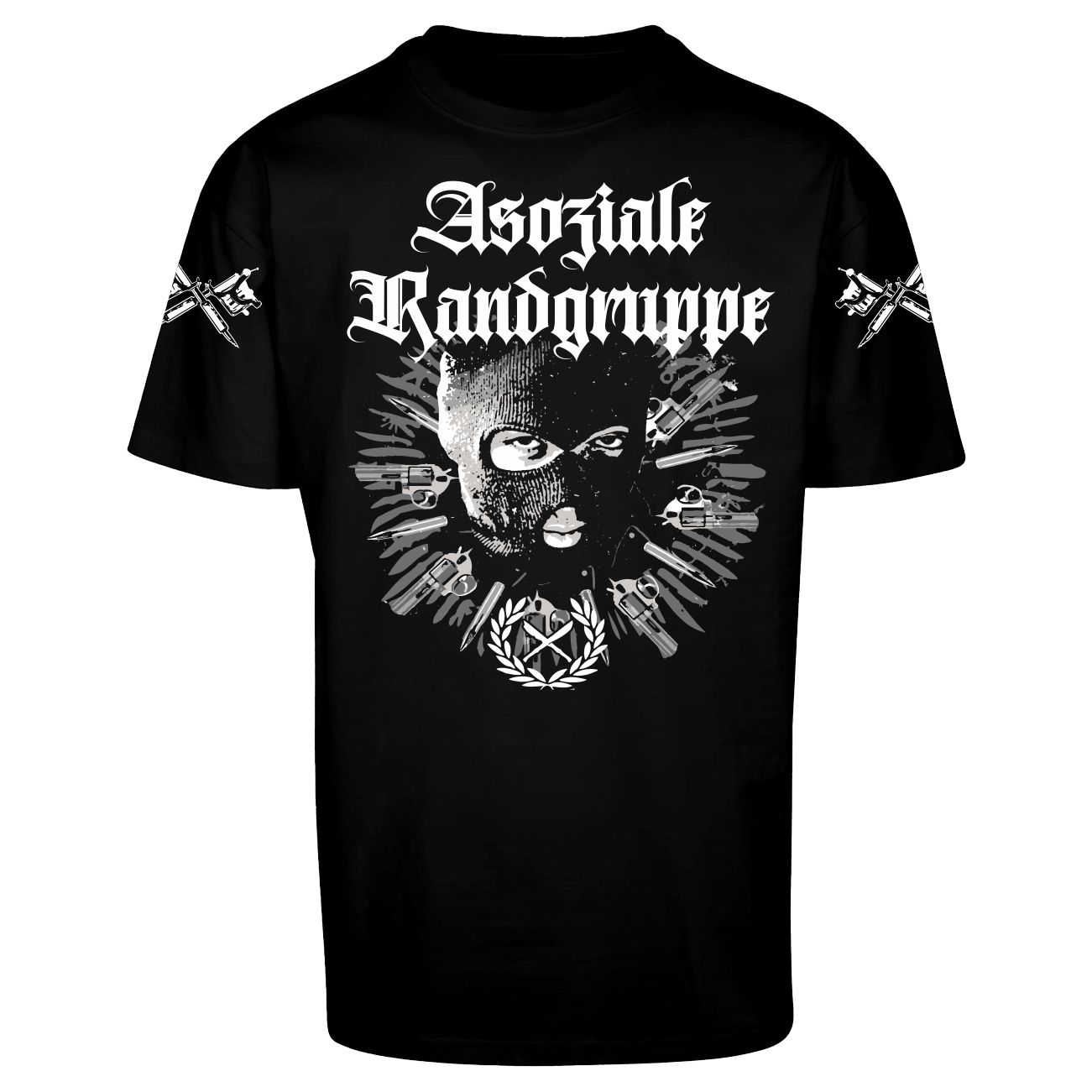 Spass Kostet Männer OVERSIZE T-Shirt Asoziale Randgruppe S bis 5XL