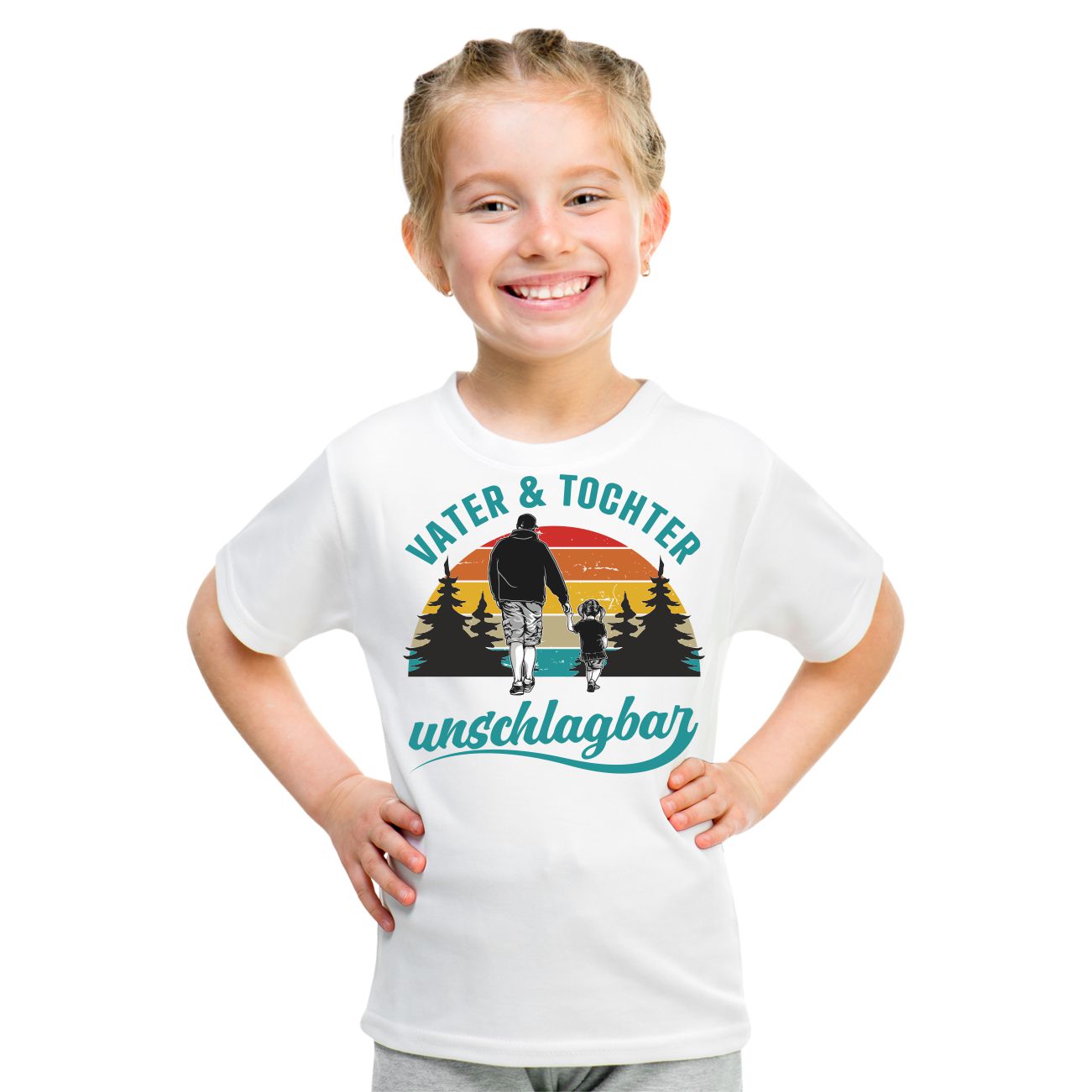 Spass Kostet Kinder T-Shirt Vater und Tochter unschlagbar