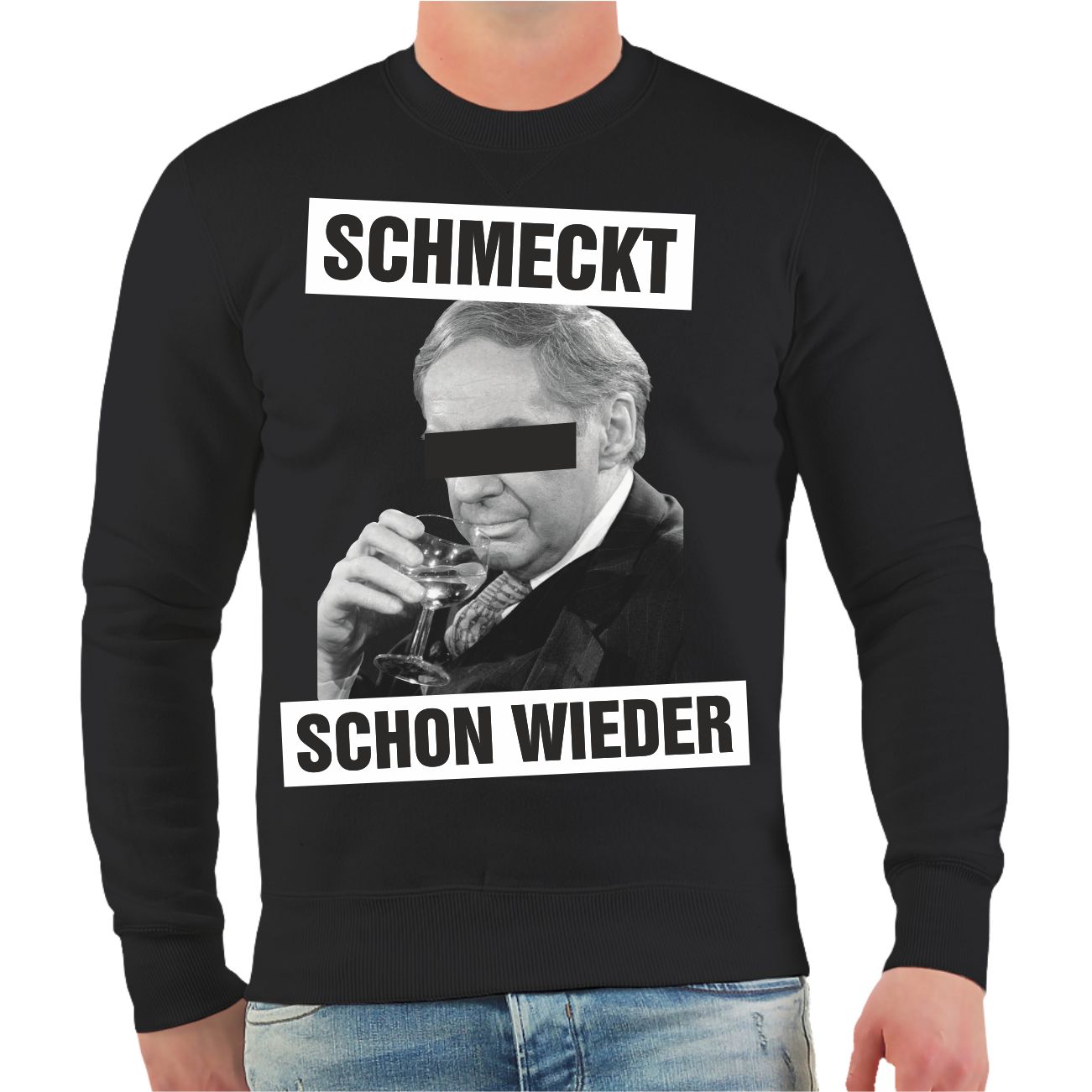 Spass Kostet Männer Sweatshirt Schmeckt schon wieder