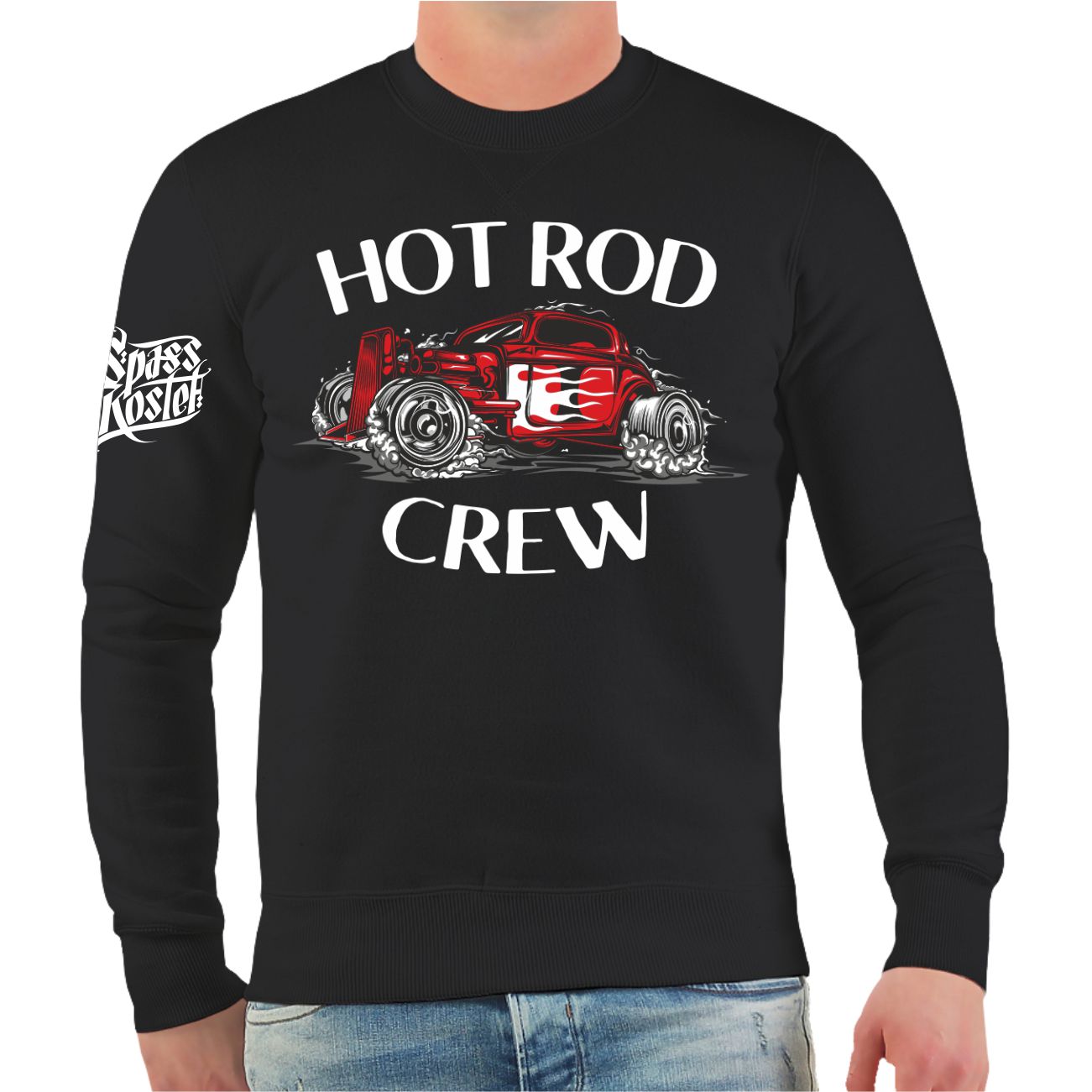 Spass Kostet Männer Sweatshirt Hot Rod Crew