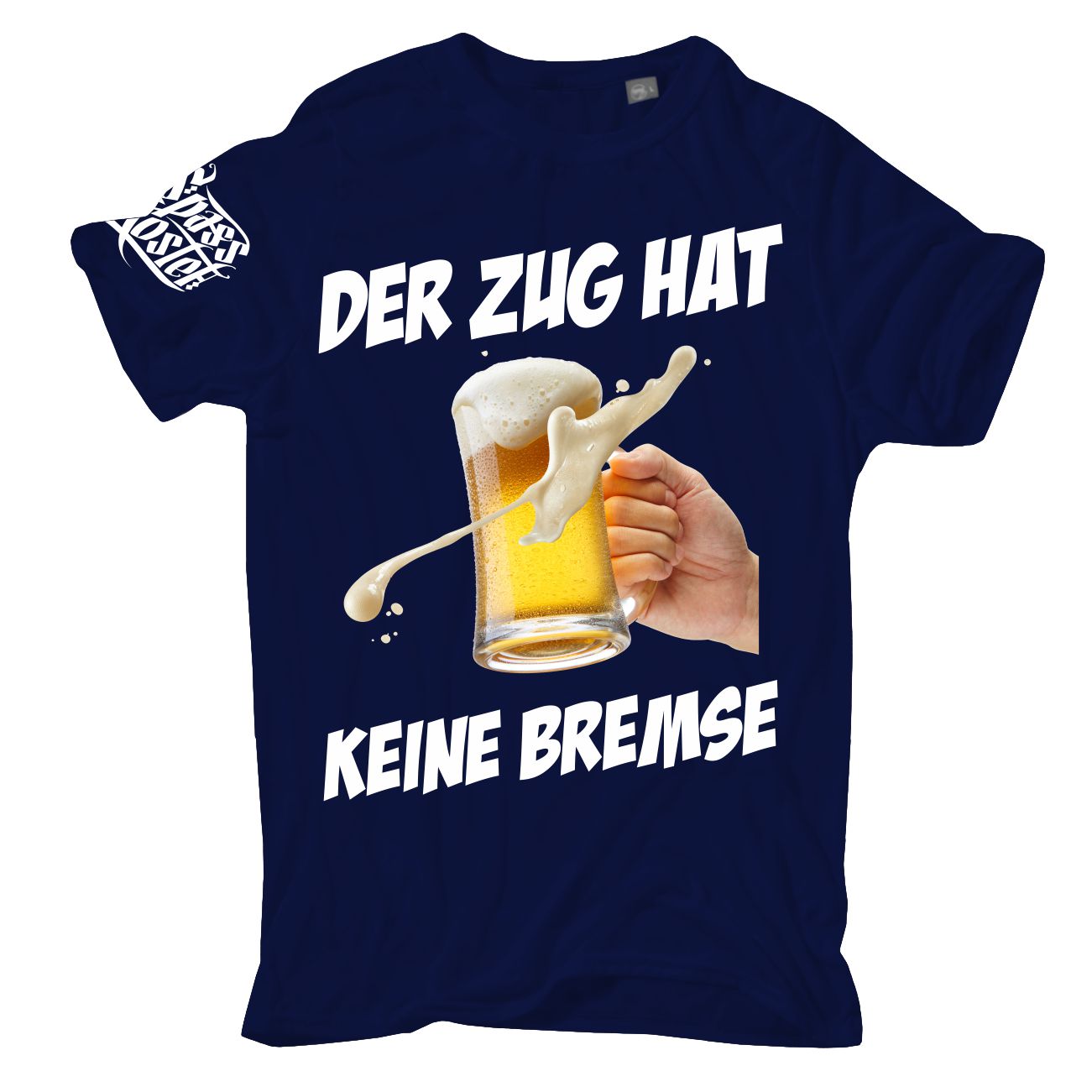 Spass Kostet Übergrößen Männer T-Shirt Der Zug hat keine Bremse PARTY FARBEN 3XL bis 8XL