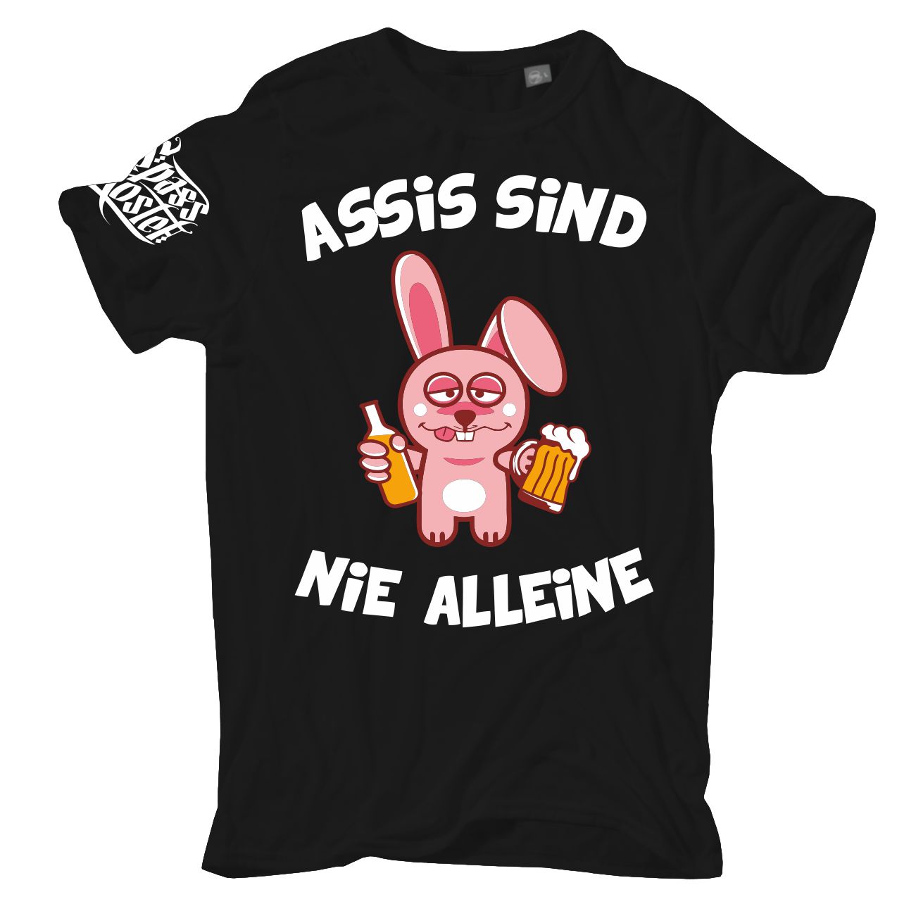 Spass Kostet Übergrößen Männer T-Shirt Assis sind nie alleine 3XL bis 8XL