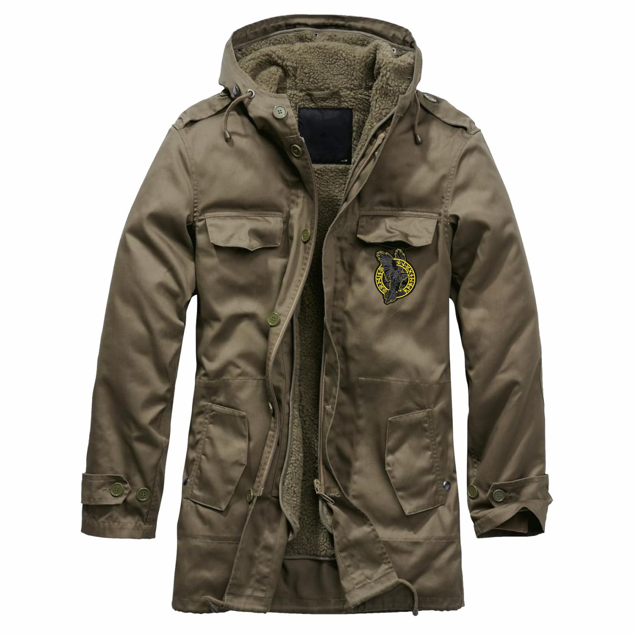 Outerwear Mantel Military Style Herren Coat Military Style Mantel