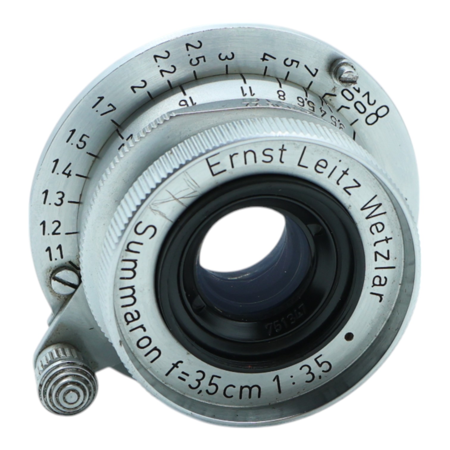 Wide Angle Lens Ernst Leitz Wetzlar Summaron 35Mm 1:3.5 M39