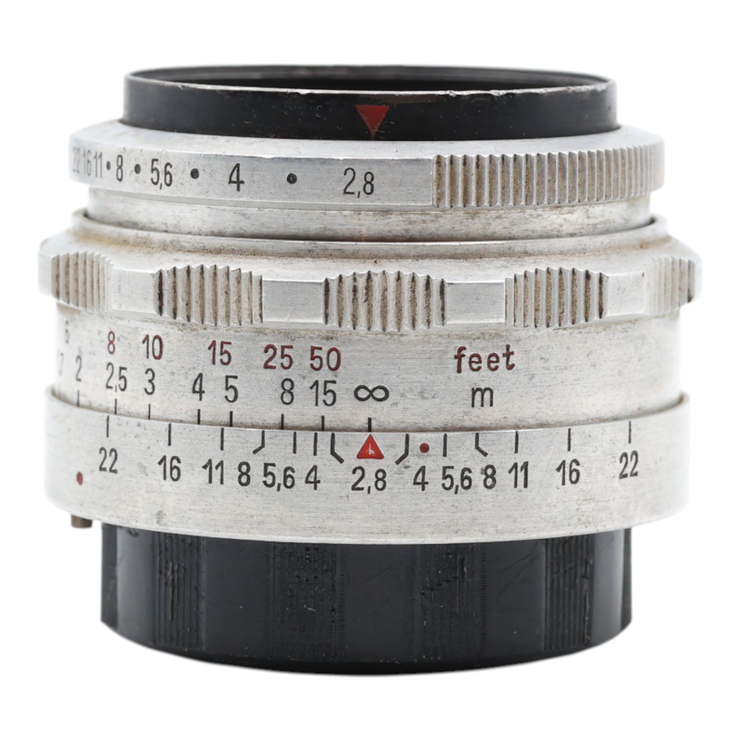 Objectif Carl Zeiss Jena Tessar 2,8/50 Mm Pour Praktina - Occasion Allemagne