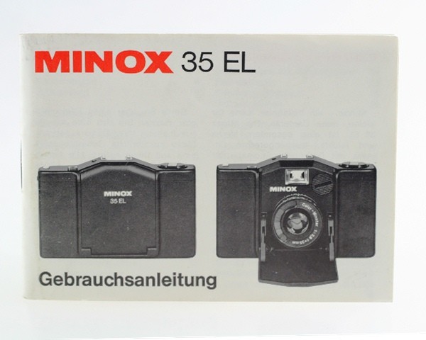 【ジャンク品】ミノックス　MINOX 35ML　ケース　説明書付き Gebrauchsanweisung Minox 35EL 35 EL Kamera Anleitung | Foto