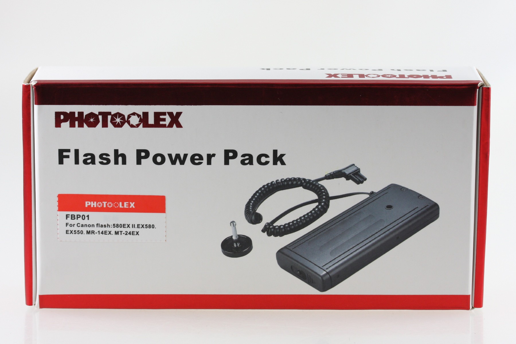 Photoolex Flash Power Pack FBP01 for Canon 580EX II 550EX MR14EX MT