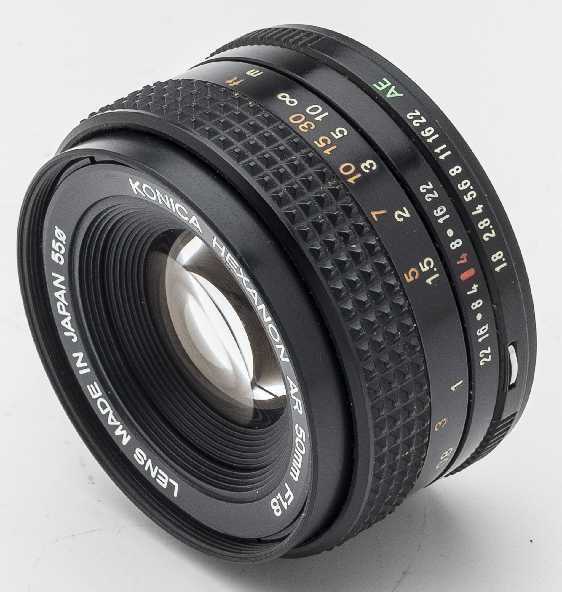 Objectif : Konica Hexanon AR 50mm F1.8